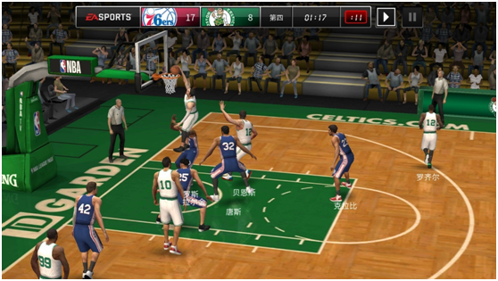 《NBA LIVE》国服安卓版今天上线 灵阵实在的篮球手游