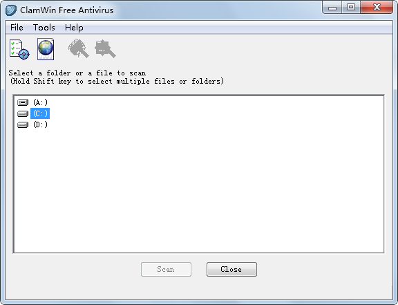 ClamWin Free Antivirus(杀毒软件) V0.98.7 英文版